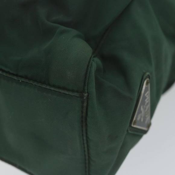 PRADA Hand Bag Nylon Green Auth 65933 - Picture 16 of 16